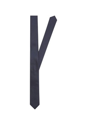 Mens Tie Slim Necktie, Blue 19, One Size