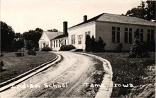 Indian School Meskwaki Sac & Fox Tama Iowa RPPC Real Photo Postcard