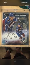 Fanatics Nathan MacKinnon Colorado Avalanche Emanate Red /5 Autographed 8x10