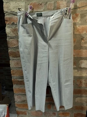 Canda C&A Hose Gr 38 Gestreift 7/8 Pants Kleidung Fashion Damen Herren Vintage - Bild 1 von 4
