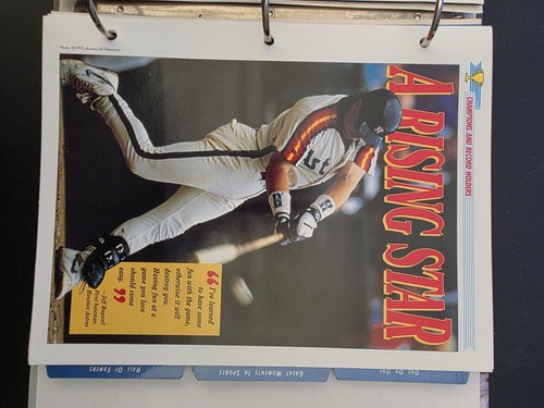 Vintage Sports Pages Album 75 Pages Newfield Pub. 1994 - Picture 13 of 24