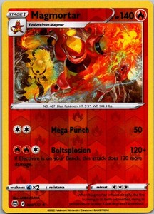 Magmortar 020/172 Brilliant Stars Reverse Holo