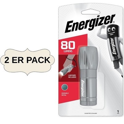 Energizer LED taktisches Taschenlampe 80lm Leuchtweite Arbeitsleuchte 80m [2 ER]