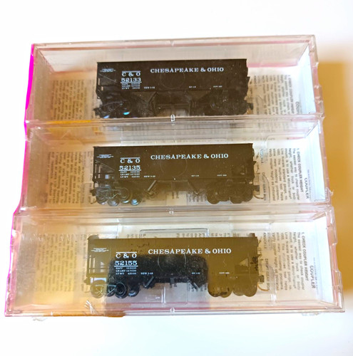 Micro-Trains Line N 33' Hopper Chesapeake & Ohio 3er-Set 86012-2 1:160 | Condition: Neu