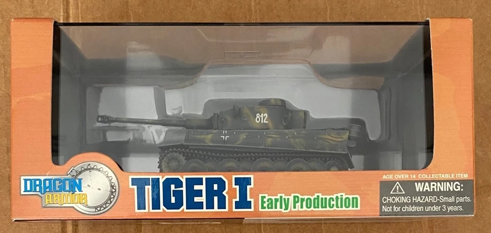 Dragon Armor 1:72 Tiger I Early Production Das Reich Russia 1943 Die Cast Tank - Image 2 of 4