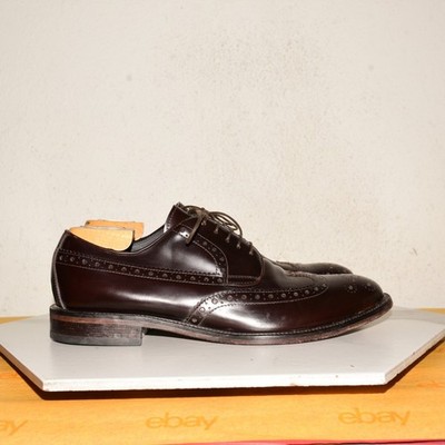 MOMA Wingtip Oxford Derby Brown Leather Men 45