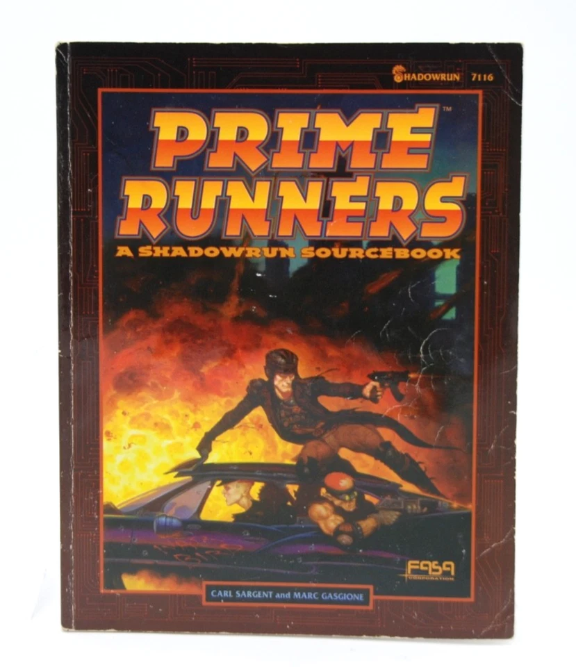 Lote de 9 libros FASA Shadowrun 3ª edición 7001 con paquete de libro fuente Foto 4 de 4