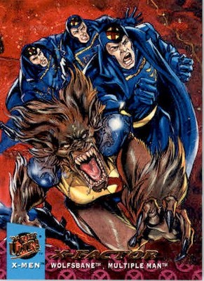 Wolfsbane / Multiple Man - 1994 Ultra X-Men - #120 - Non_sport
