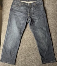 Wrangler Jeans Mens Size 38x30 Dark Wash Boot Cut