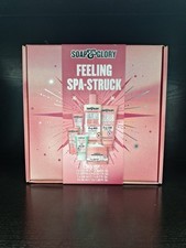 Soap  Glory Feeling Spa-Struck Gift Set NEW Wash/Lotion/Scrub/Cream... W4D