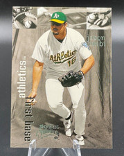 1999 Fleer Skybox Thunder # 84 Jason Giambi Oakland Athletics