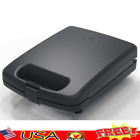 4 Slice Waffle Maker Removable Plates Nonstick Cool Touch Handle Easy Cleanup Us