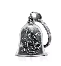 St. Michael Guardian Angel BELL 4 all Motorcycle Harley deluxe bagger good luck