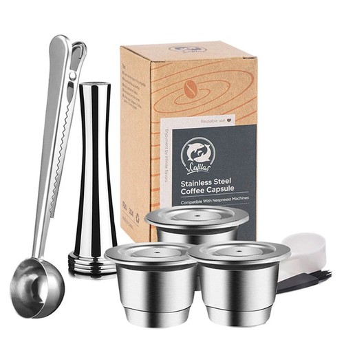 Stainless Steel Coffee Capsule Reusable Coffee Pod Coffeeware Accessories - Picture 36 of 48