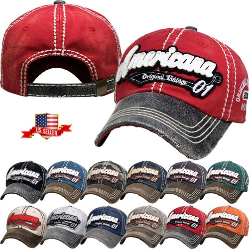 Vintage Distressed Hat Baseball Cap 