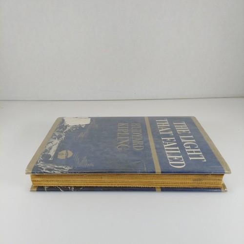 The Light That Failed Rudyard Kipling Doubleday HCDJ Ex-Library - Foto 4 di 15