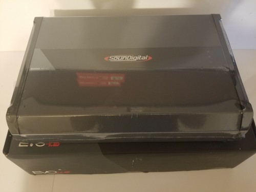 SOUNDIGITAL 8000.1 EVO 4.0 COMPACT AMPLIFIER 1-OHM 8000 WATTS RMS FREE SHIPPING - Picture 4 of 6