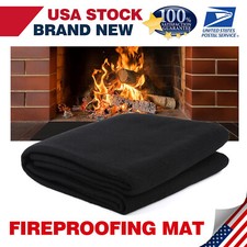 Fire Resistant Fireplace Hearth Rug Hearth Pad Fireproof Rugs for Hearth Fire