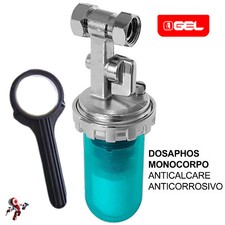 DOSATORE POLIFOSFATI GEL FILTRO CALDAIA DOSAPHOS DIMA 1/2'' MONOCORPO