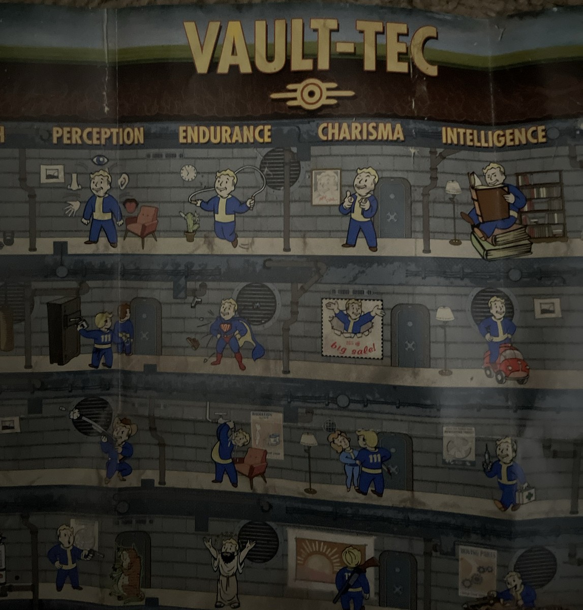 Fallout 4 \"Vault-Tec Perk\"限定ポスター 同梱 Fallout 4 