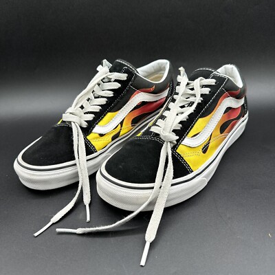 Vans Style 36 Men\'s Skate Shoes Sneakers Ombre Size Mens 5 500714 Yellow Pink‎ Vans Style 36 Red/Yellow VN0A54F34SA main image 2