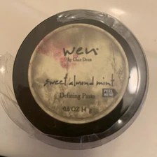 NEW SEALED WEN by Chaz Dean Defining Paste  Sweet Almond Mint - 0.5 Oz / 14g