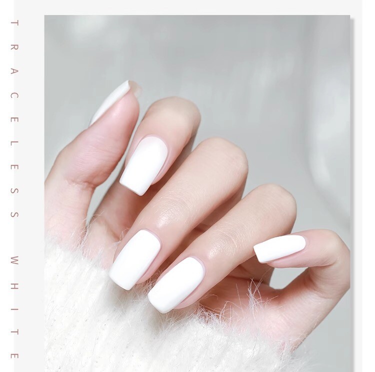 Ennis Lipping Non marking Black White Nail Polish Gel Whitening