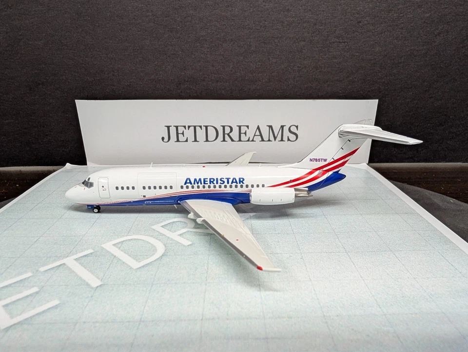 1/200 AMERISTAR AIR CARGO DOUGLAS DC-9-15F 2010'S COLORS N785TW GEMINI JETS