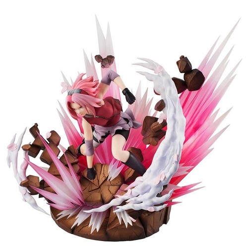 Sakura Haruno (Naruto Shippuden) Ver. 3 Naruto Gals Series DX Premium Statue - Picture 5 of 9
