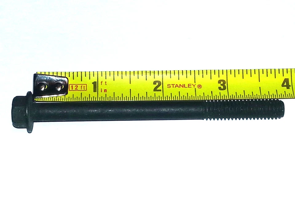 64-81 NOSR Pontiac Engine Intake Manifold To Water Pump Special Bolt & Washer GF - Image 3 of 4