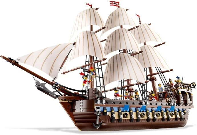Unbuilt Lego Pirates: Imperial Flagship (10210) With 1664 Pieces. Generic Bricks - Image 2 of 3
