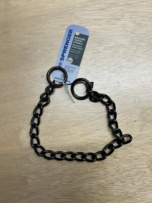 Herm Sprenger 4.0mm Black Stainless Steel Choke Collar