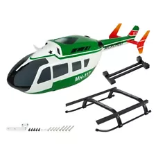 Microheli Airbrush Fiberglass EC145 Scale (E) - GOOSKY S2