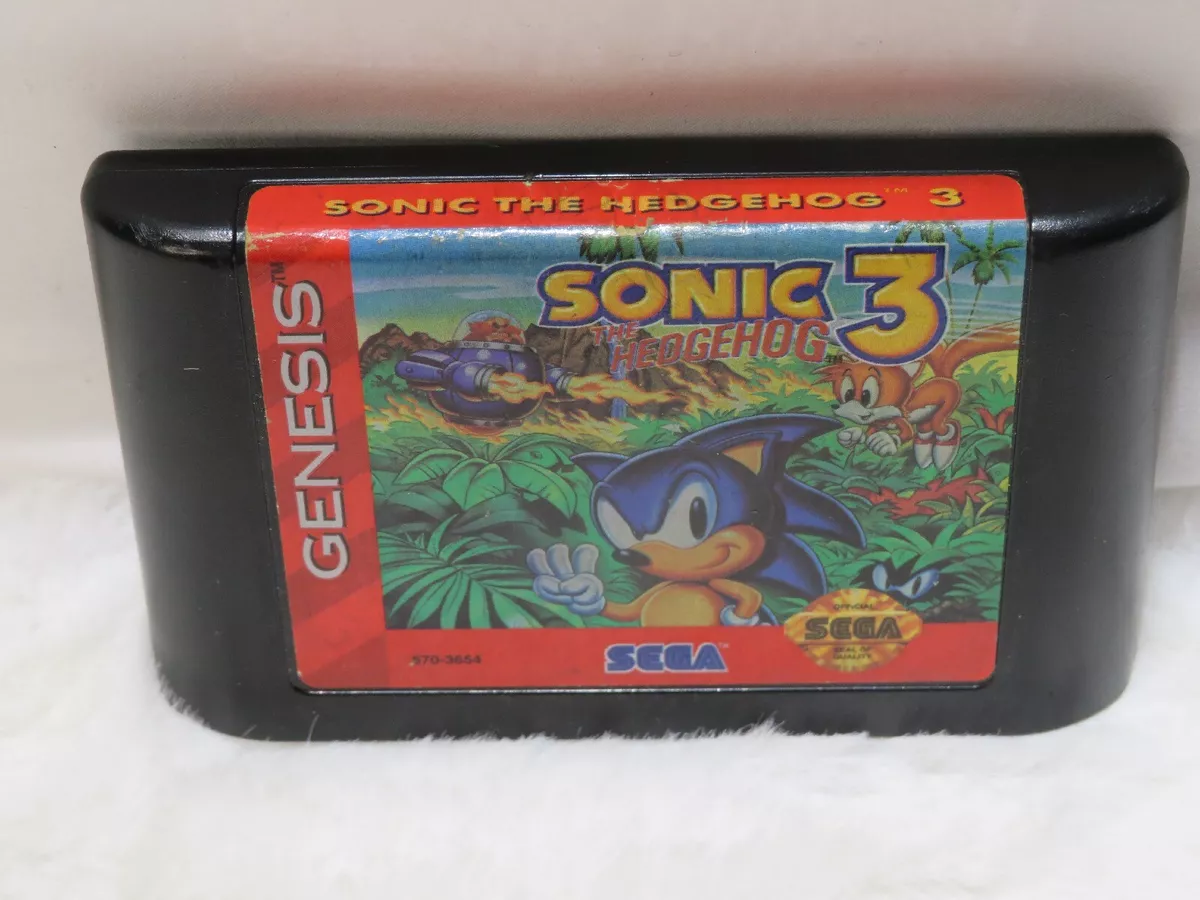 SEGA Genesis Game Sonic The Hedgehog 3 - Cartridge Only Classic