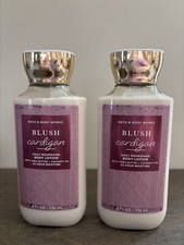 2 NEW Bath  Body Works BLUSH CARDIGAN Body Lotion 8 FL OZ Rare DISCONTINUED 