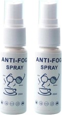 2PCS Anti-Fog for Glasses, Goggles & Car Windows - Defogger & Demister Solution
