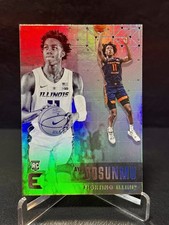 Ayo Dosunmu 2021-22 Panini Chronicles Draft Picks #119 RC Rookie Essentials