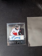 2025 Leaf Legends Auto NATALIE SPOONER - 2026 Olympics - Auto 1/1