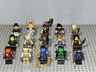 LEGO NINJAGO MINIFIGURE LOT OF 15! RARES! look