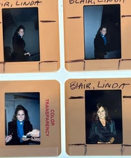 Vintage 1980'S Linda Blair ORIGINAL PHOTOS 35MM SLIDE TRANSPARENCIES #304 RARE