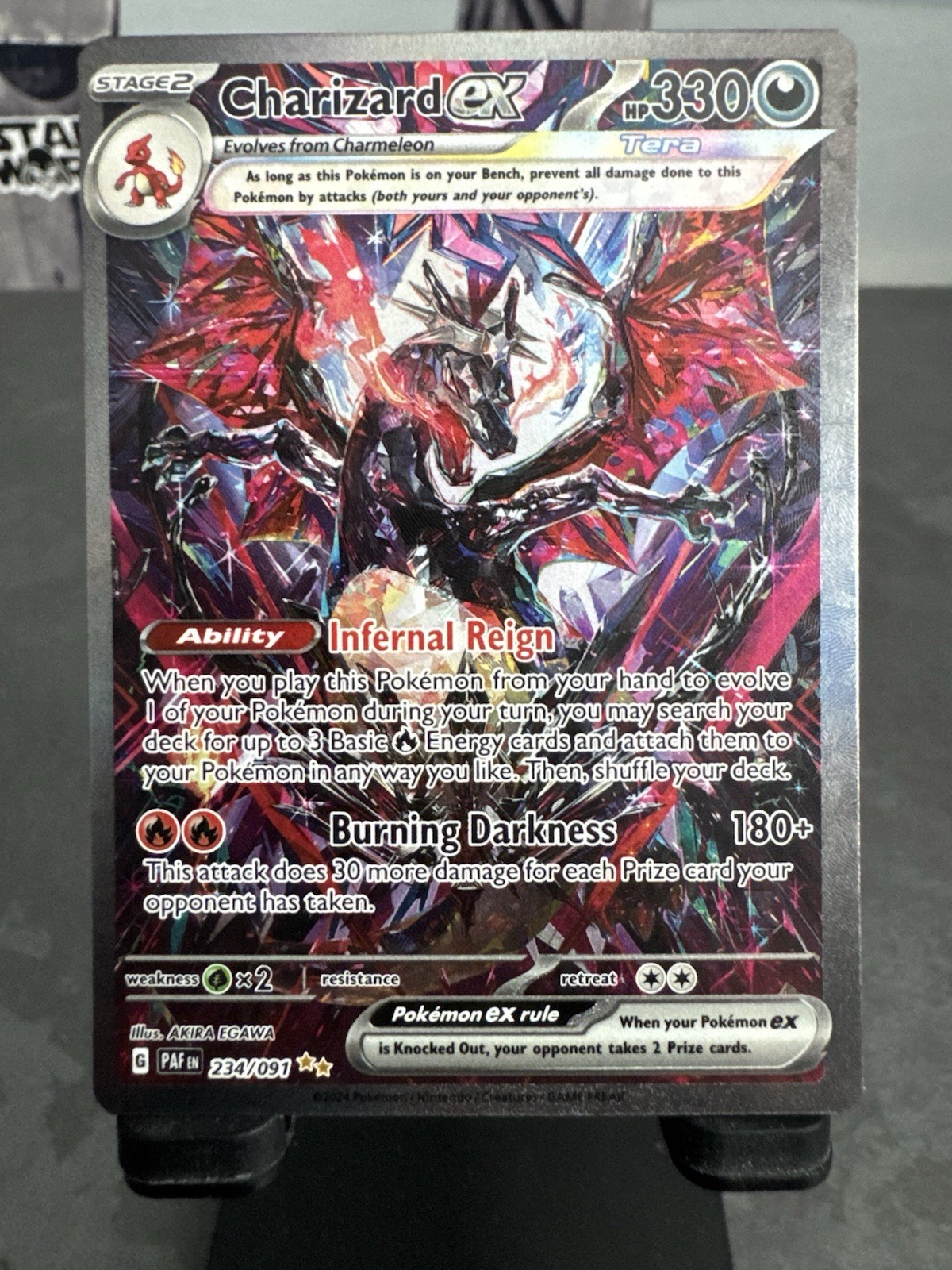 Charizard ex 234/091 Paldean Fates Near Mint
