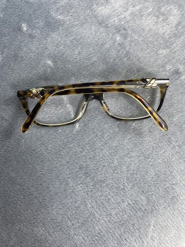 Tiffany & Co. Eyeglasses TF 2074 8155 Blonde Havana Gold Frame 52-16-135 14062 - Picture 4 of 13