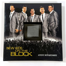 New Kids on the Block NKOTB 2008 Tour Authentic Suit Fabric Swatch in Box