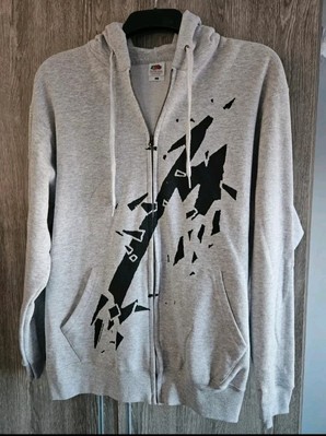 Metallica I'm Inside You Official Zip Hooded Sweatshirt - Size Large Brand New