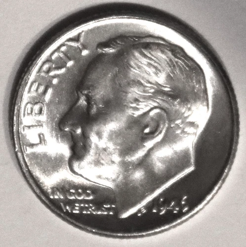 1946-P Roosevelt Dime - CH BU - #7003D - FREE SHIPPING