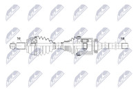 Nty Antriebswelle NPW-LR-052 FüR Land Rover