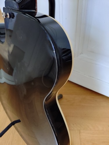 Ibanez AC100 Halbakustikgitarre. Schwarz. Vintage Japan 1988 - Bild 6 von 8
