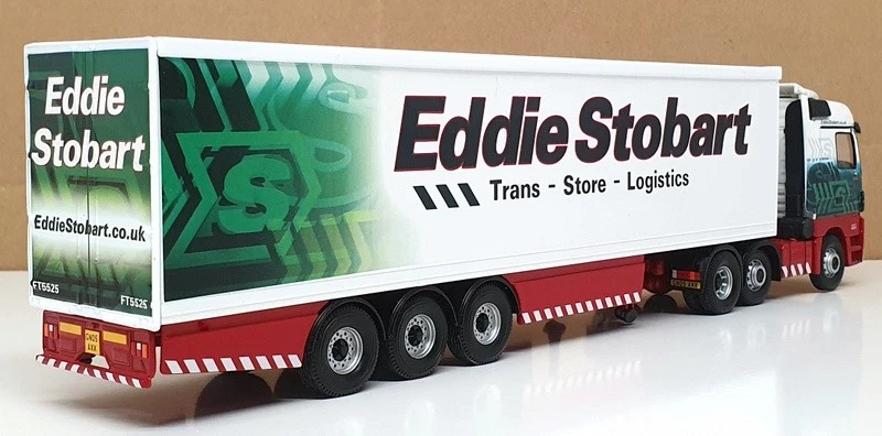 Corgi 1/50 Scale CC13801 - Mercedes Benz Actros Fridge Trailer Eddie Stobart Ltd - Image 2 of 4