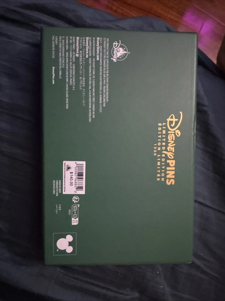 Parques Disney 2024 Navidad Festivo Flotadores Perfumados Caja Set Mickey Jumbo LE Prendedores Foto 2 de 4