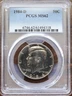 1984-D KENNEDY HALF DOLLAR PCGS MS62 UNCIRCULATED (PCGS Serial No. 61494318)